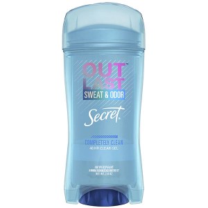 Купить дезодорант-антиперспирант Secret Outlast Sweat & Odor Completely Clean Clear Gel Antiperspirant 